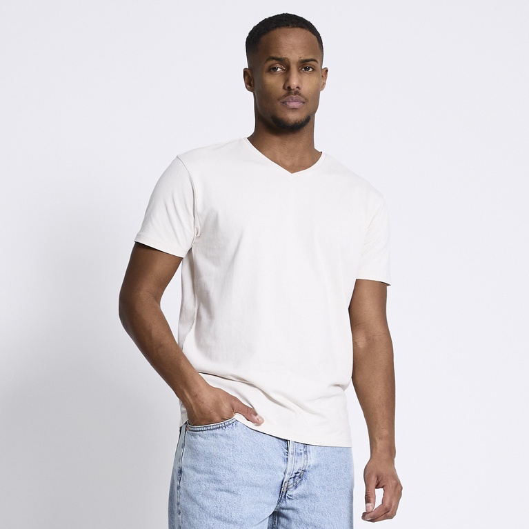 Premium basic tee "Conrad" Light Beige